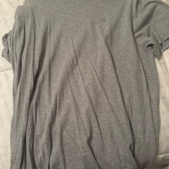 Calvin Klein Other - Calvin Klein Light Gray Short Sleeve Tee